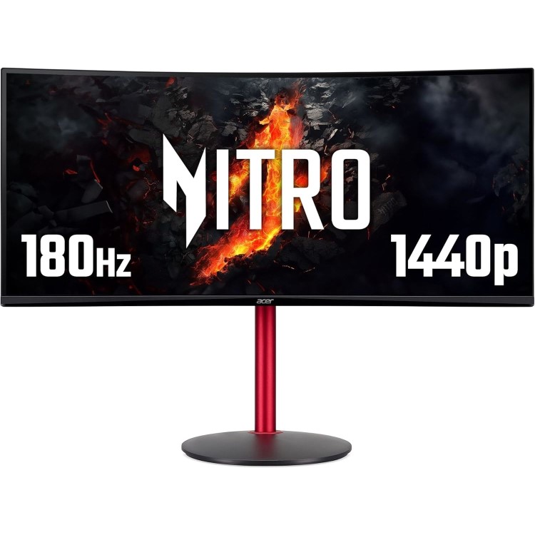 Refurbished Acer Nitro XZ342CU 34" VA 165Hz 5ms FreeSync Gaming Monitor