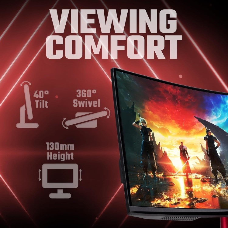 Refurbished Acer Nitro XZ342CU 34" VA 165Hz 5ms FreeSync Gaming Monitor