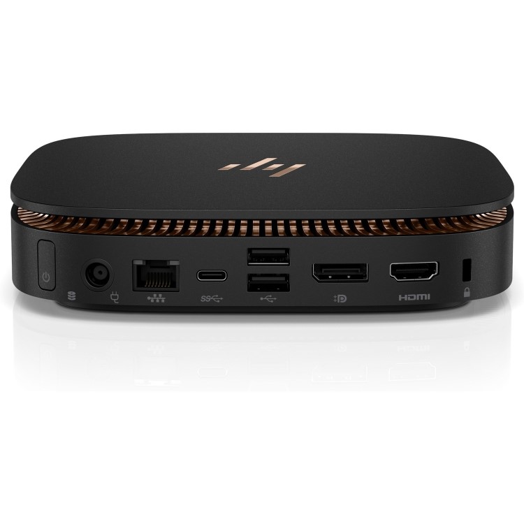 Refurbished HP Elite Slice USFF Core i7-6700T 16GB 256GB Windows 10 Professional Desktop PC