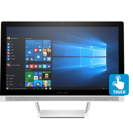 Refurbished  HP Pavilion 27-a207na Core i7-7700T16GB 2TB 27 Inch Windows 10 All-in-One White