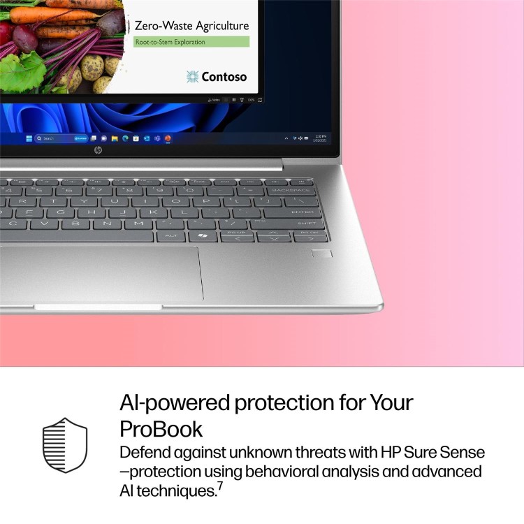 HP ProBook 4 G1i AI Intel Core Ultra 7 24GB RAM 512GB SSD 14 Inch Windows 11 Pro Laptop