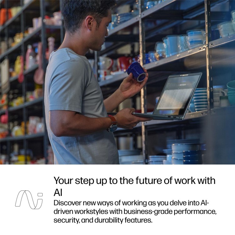 ProBook 4 G1i 14 inch Notebook AI PC  Wolf Pro Security Edition, 14", Windows 11 Pro, Intel Core™ Ultra 7, 32GB RAM, 1TB SSD, WUXGA