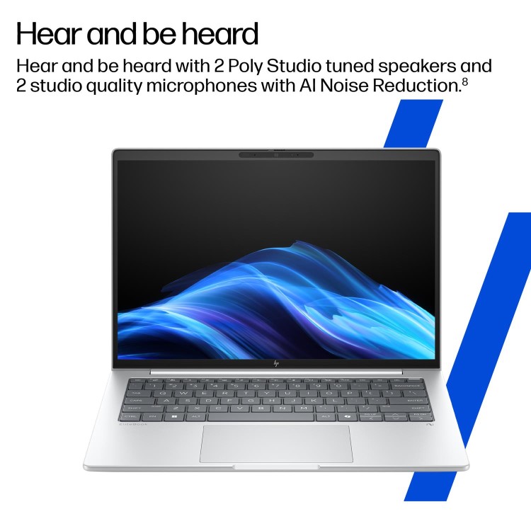 HP EliteBook 8 G1i AI Intel Core Ultra 7 32GB RAM 1TB SSD 14 Inch Windows 11 Pro Laptop