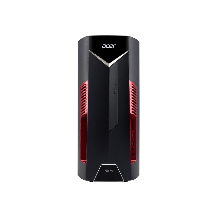 Refurbished Acer Nitro N50-600-29 Core i3-8100 4GB 16GB Intel Optane 1TB GTX 1050 Gaming Desktop PC