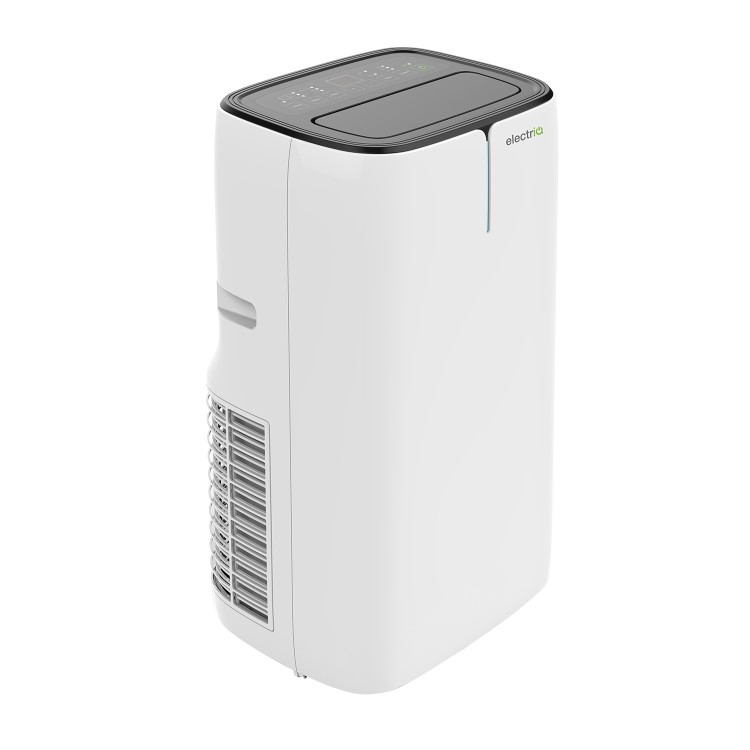 EcoSilent 12000 BTU Smart Portable Air Conditioner with HEPA Air Purifier and Heat Pump