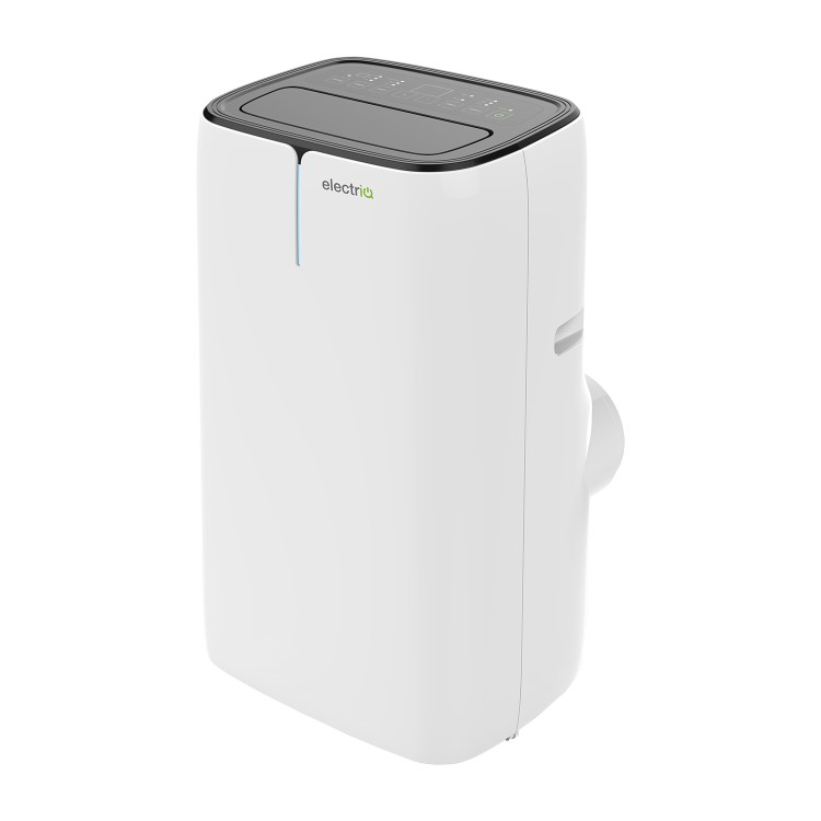EcoSilent 12000 BTU Smart Portable Air Conditioner with HEPA Air Purifier and Heat Pump