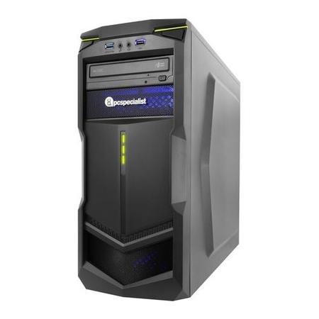 Refurbished PC SPECIALIST Vortex AMD FX-4300 8GB 1TB GeForce GTX 1050 Windows 10 Desktop PC 