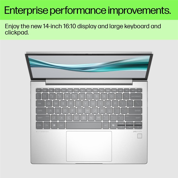 Hewlett Packard HP EliteBook 660 G11 Intel Core Ultra 5 125U Laptop 40.6 cm 16" WUXGA 16 GB DDR5-SDRAM 512 GB SSD Wi-Fi 6E 802.11ax Windows 11 Pro AI PC Silver