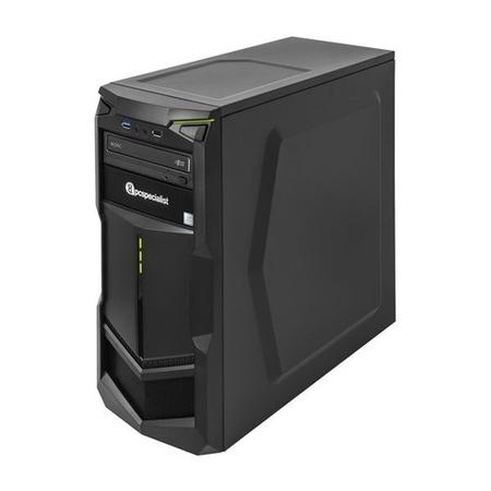 Refurbished PC Specialist Vortex Core II Core i3-7100 8GB 1TB GeForce GTX 1050 Windows 10 Gaming Desktop PC