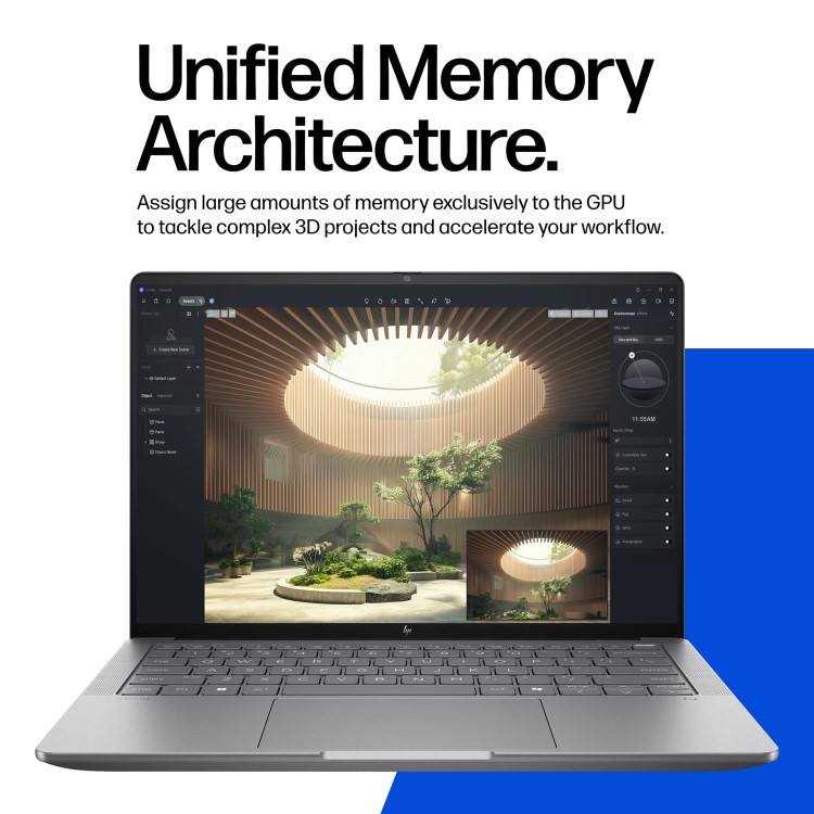 ZBook Ultra 14 inch G1a Mobile Workstation PC  Wolf Pro Security Edition - Data Science, 14", Windows 11 Pro, AMD Ryzen™ AI Max PRO, 32GB RAM, 1TB SSD, WUXGA