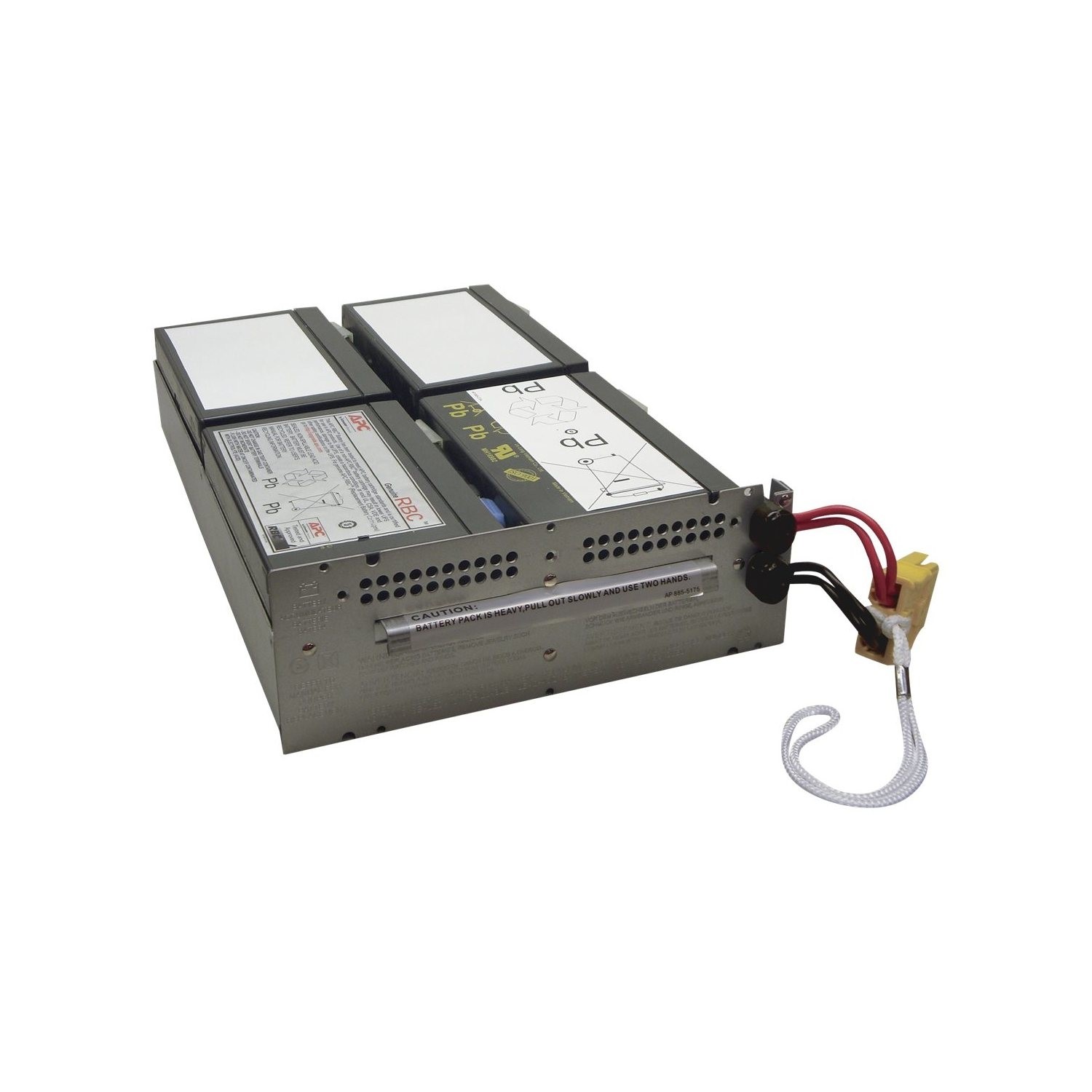 Apc Black Replacement Battery Cartridge #133 - Ups Battery - Lead Acid