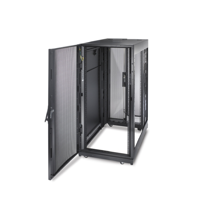 Server Rack 24u Monitor Ar APC NetShelter SX 24U Freestanding Rack Black on Servers Direct