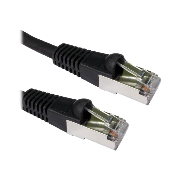 OEM 1 Meter CAT6A Black Ethernet Patch Cable
