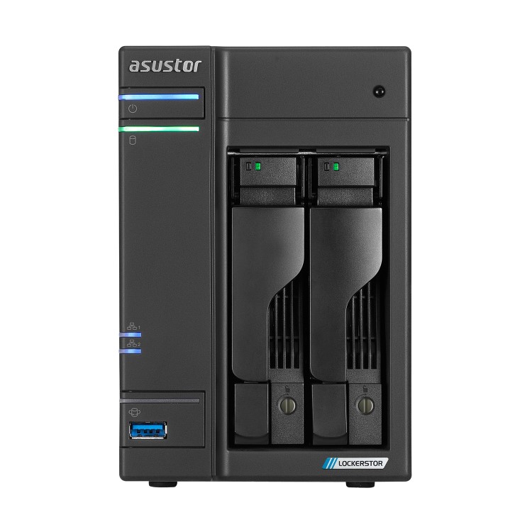 Asustor Lockerstor 2 - 2 Bay 4GB Diskless Desktop NAS