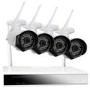 electriQ 4 Camera 1080p HD NVR CCTV System - No HDD
