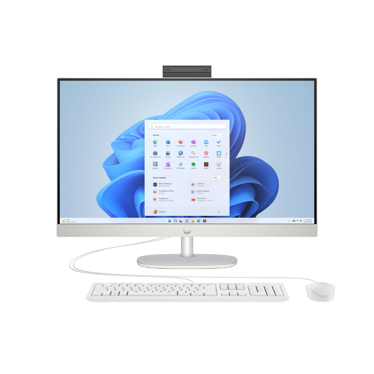 HP 27-cr1013na Intel Ultra 5 125U 8GB RAM 512GB SSD 27 Inch Windows 11 All-in-One PC