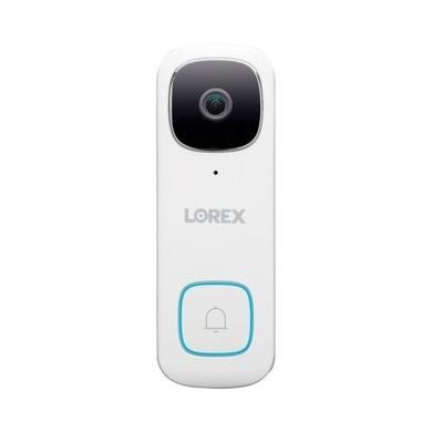 Lorex 2K Wired White Video Doorbell - 1 Pack