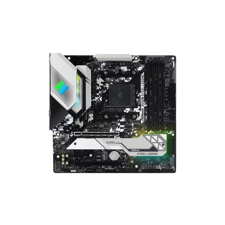 ASROCK AMD B550M Steel Legend B550 AM4 DDR4 Micro ATX Motherboard