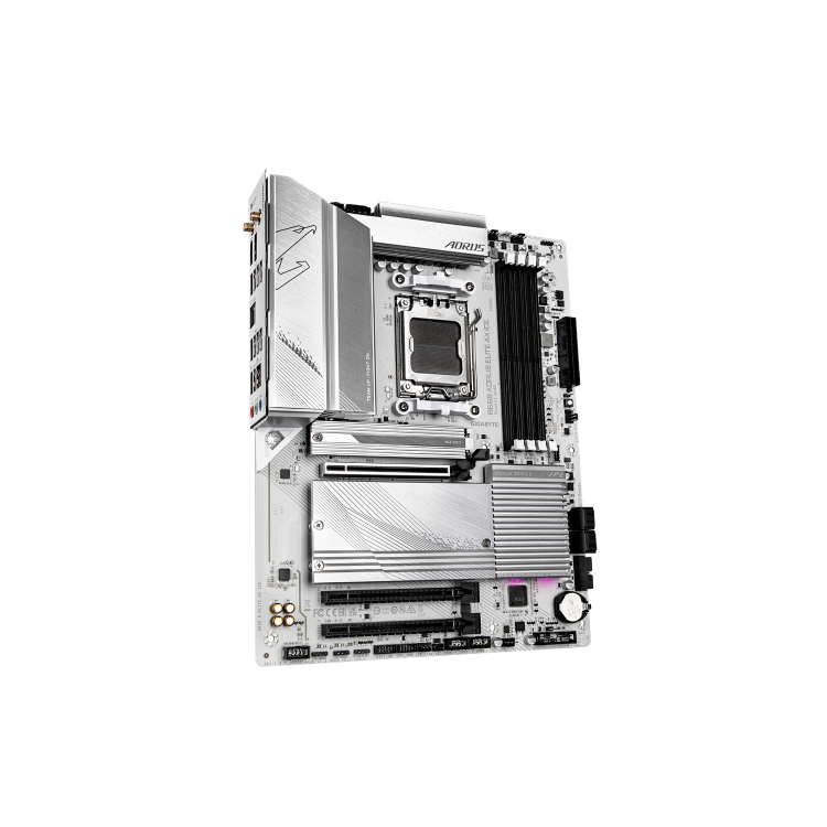 GIGABYTE B650 AORUS Elite AX ICE AM5 DDR5 Micro ATX Motherboard