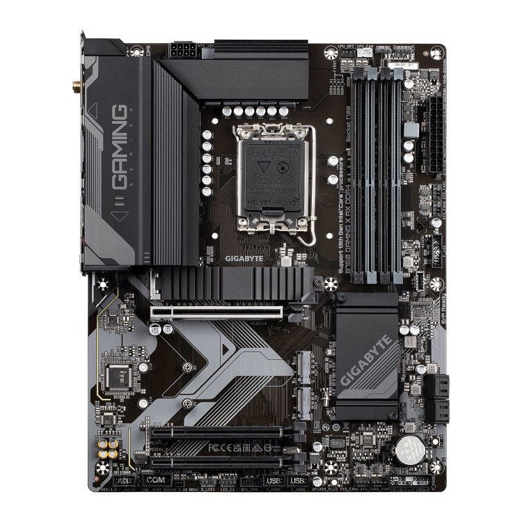 GigaByte B760 Gaming X AX Intel B760 LGA 1700 DDR4 Micro ATX Motherboard