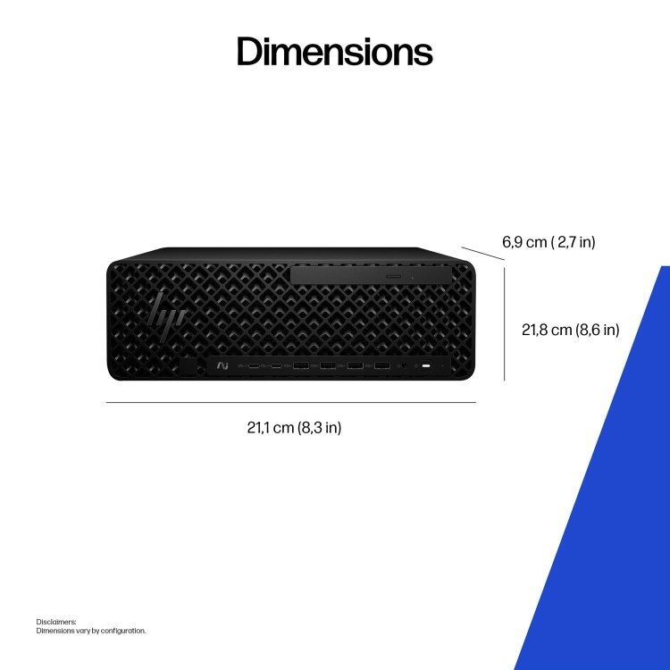 HP Z2 SFF G1i Intel Core Ultra 7 265K 32GB RAM 1TB SSD RTX 2000 Ada Windows 11 Pro Workstation PC