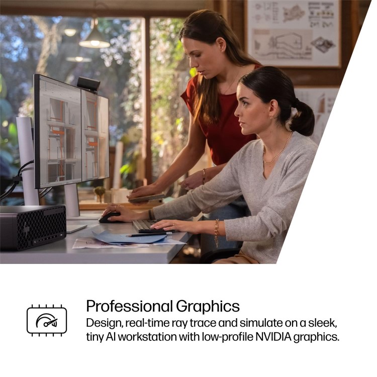 HP Z2 SFF G1i Intel Core Ultra 7 265K 32GB RAM 1TB SSD RTX 2000 Ada Windows 11 Pro Workstation PC