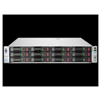 Hewlett Packard HP StoreEasy 1630 Storage 14 open LFF HDD slots 12 in front and 2 in rear a minimum of 8 LFF drives of the same type and capacity must be ordered with system for factory installation