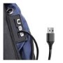 Marvo BA-03GY 15.6 Inch Backpack Laptop Bag with USB Charging Port Grey