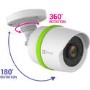 EZVIZ 1080p Outdoor Bullet Camera with Night Vision & Video/Power Cable 