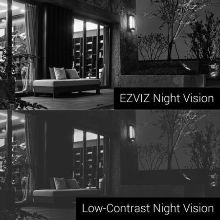 EZVIZ 1080p Outdoor Bullet Camera with Night Vision & Video/Power Cable 