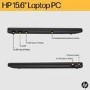 HP HP 15 AMD Ryzen 5 8GB RAM 512GB SSD 15.6 Inch Windows 11 Laptop