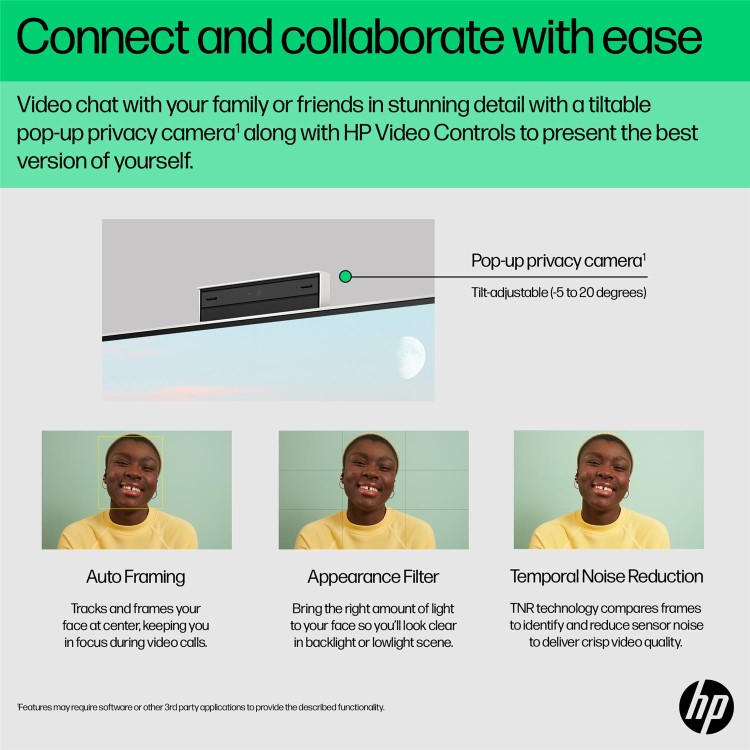 HP 24-CR0063NA Intel Core i3 8GB RAM 256GB SSD 23.8 Inch Windows 11 All-in-One PC