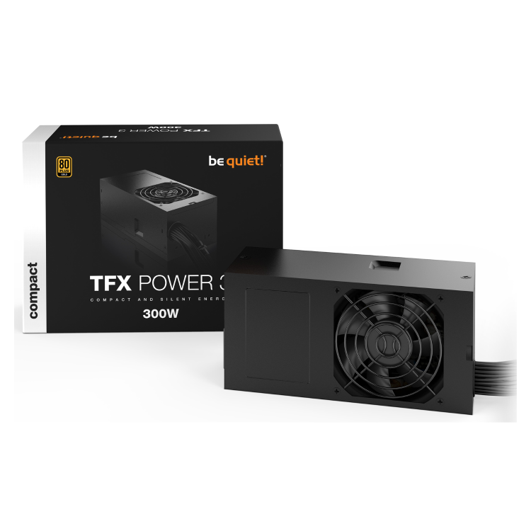 be quiet! TFX Power 3 300W Non-Modular 80 PLUS Gold Power Supply