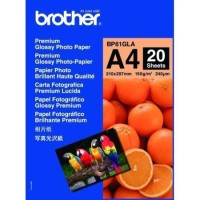 Brother BP 61GLA Premium Glossy Photo Paper - glossy photo paper - 20 sheet(s)