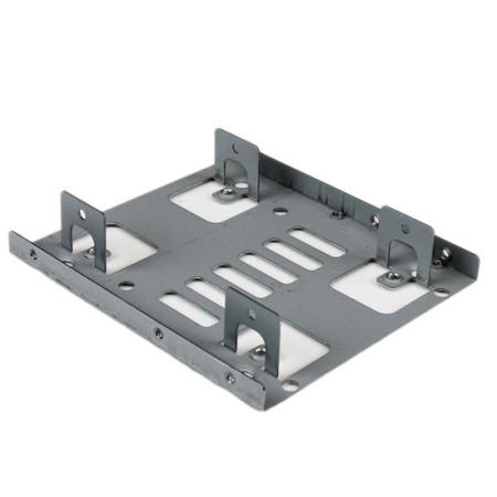 StarTech Dual 2.5" to 3.5" HDD Bracket for SATA Hard Drives - 2 Drive 2.5" to 3.5" Bracket for Mount