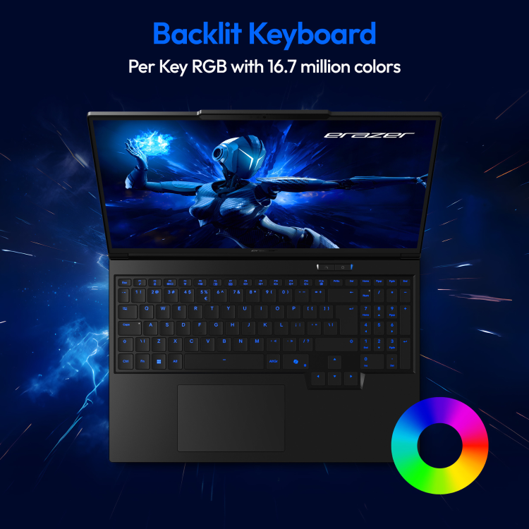 Medion Erazer Major 16X1 Intel Core Ultra 7 32GB RAM 2TB SSD 300Hz RTX 5070 Ti 16 Inch Windows 11 Gaming Laptop