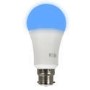 electriQ Smart Lighting Colour Wifi Bulb with B22 bayonet ending - Alexa & Google Home compatible - 3 Pack