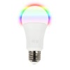electriQ Smart Lighting Colour Wifi Bulb with E27 screw ending - Alexa &amp; Google Home compatible - 5 Pack