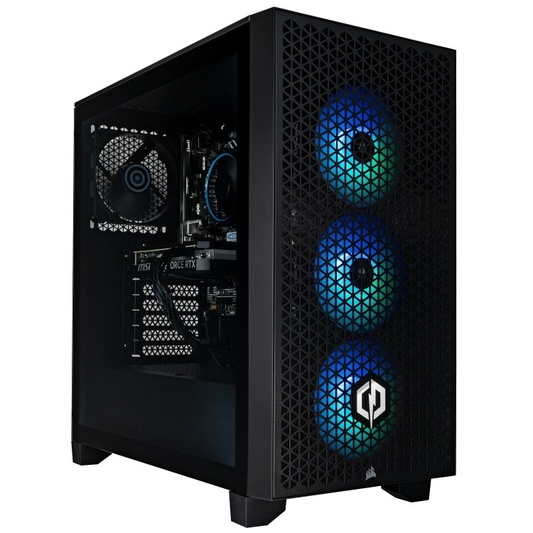 CyberPowerPC 3000D Intel Core i7-12700KF RTX 4070 Super 16GB RAM 1TB SSD Windows 11 Gaming PC