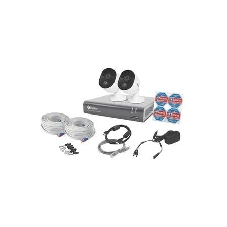 Swann HD 1080p 2 Camera CCTV System with Professional Installation