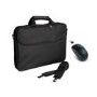 15.6" Toploading Laptop Bag with Genius NX-7000 Wireless Mouse