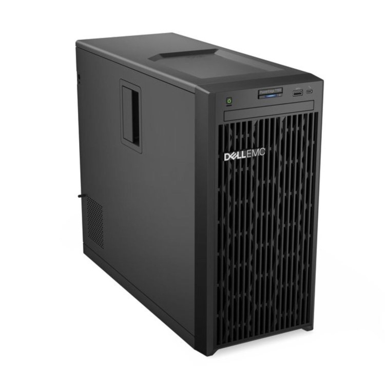 Dell EMC PowerEdge T150 Intel Xeon E E-2334 3.4GHz 1c 16GB DDR4 SDRAM PERC H355 2TB HDD 3.5 LFF 300W Gigabit Ethernet Tower Server