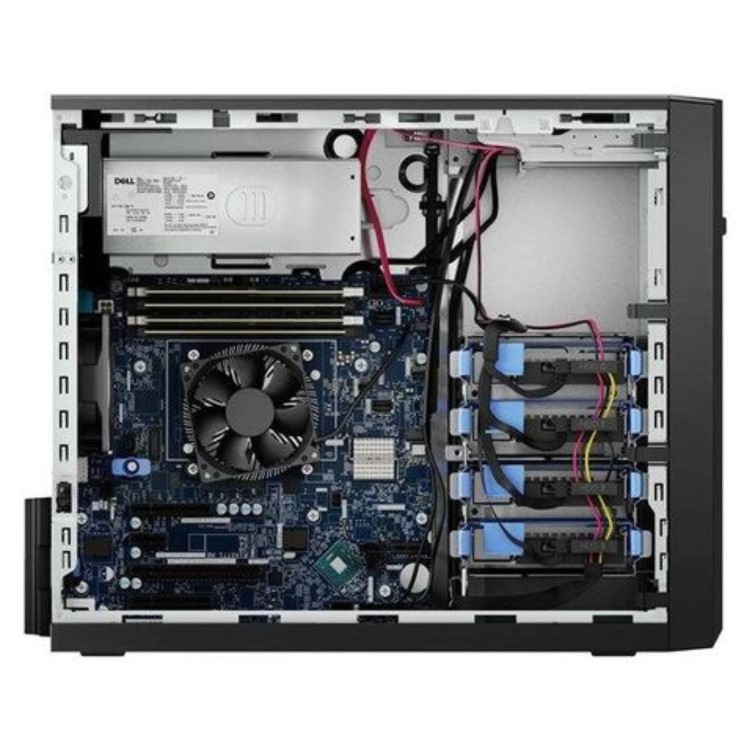 Dell EMC PowerEdge T150 Intel Xeon E E-2334 3.4GHz 1c 16GB DDR4 SDRAM PERC H355 2TB HDD 3.5 LFF 300W Gigabit Ethernet Tower Server