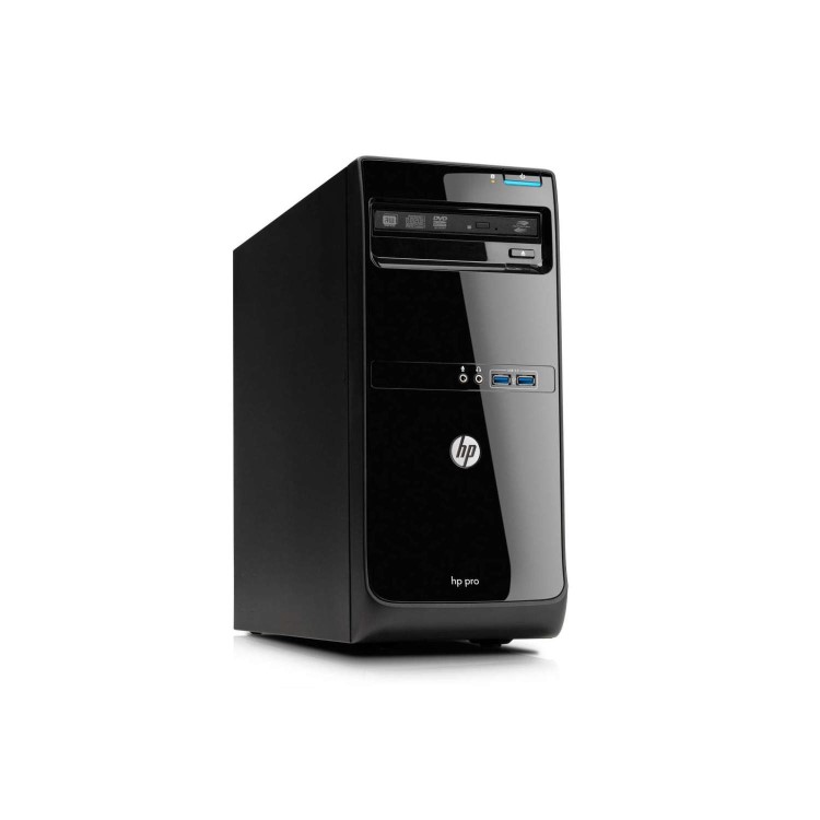 HP Pro 3500 Microtower Core i5-3470 2.2GHz 4GB 500GB Windows 7/8 Professional Desktop