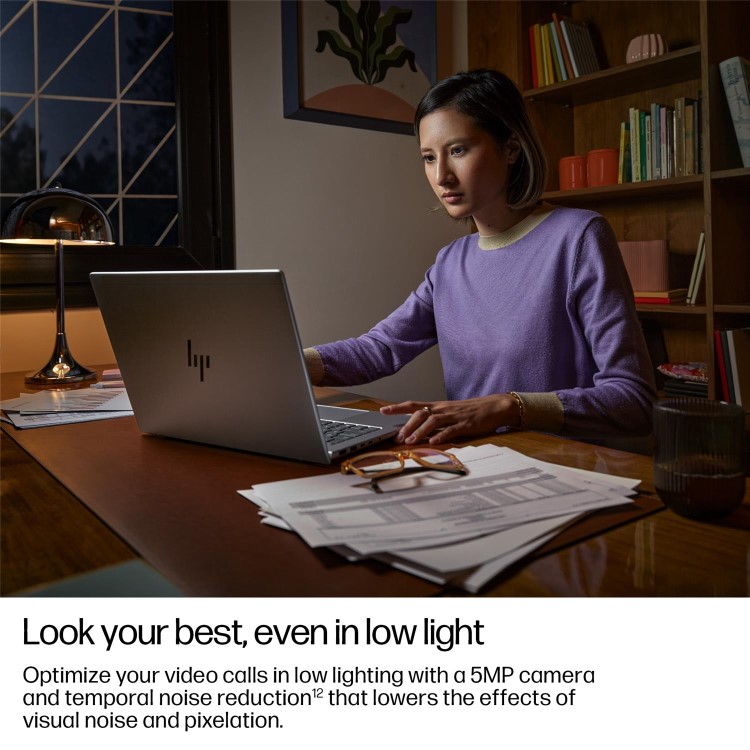 HP EliteBook 6 G1q Next Gen AI Qualcomm Snapdragon 16GB RAM 512GB SSD 14 Inch Windows 11 Pro Laptop