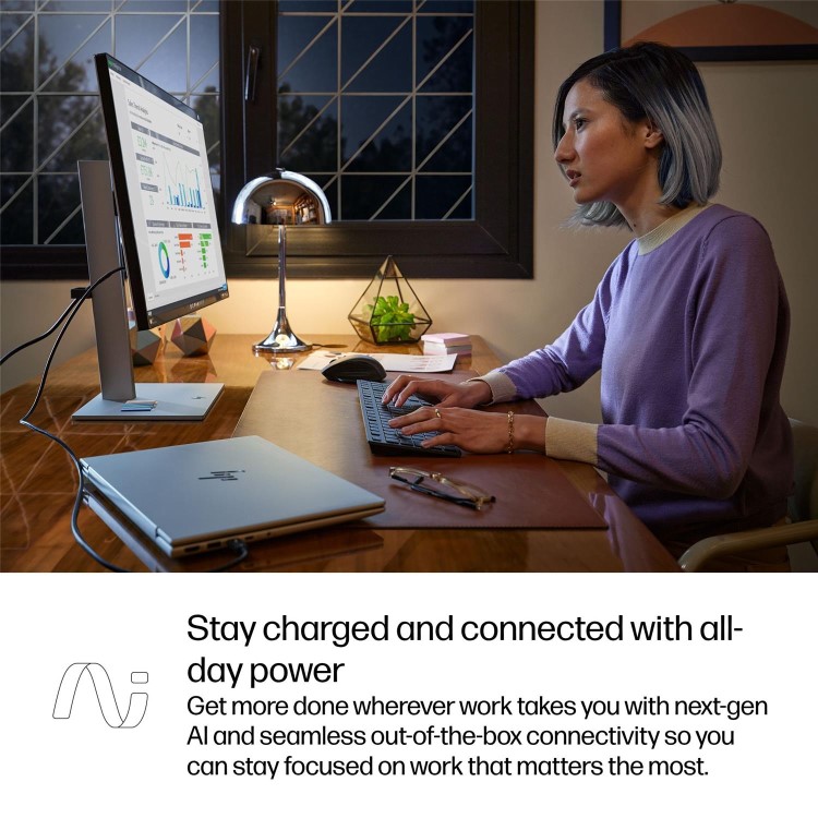 HP EliteBook 6 G1q Next Gen AI Qualcomm Snapdragon 16GB RAM 512GB SSD 14 Inch Windows 11 Pro Laptop