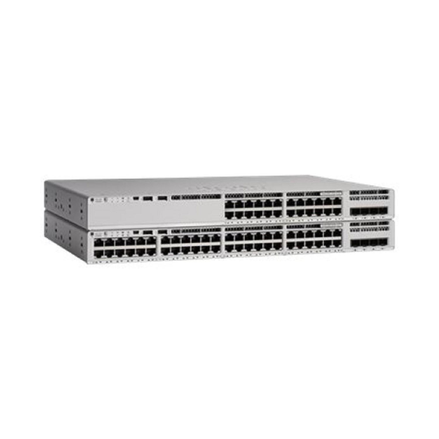 Cisco Grey Catalyst 9200 24-Port Gigabit Ethernet Poe L3 Rack-Mountable Managed Switch