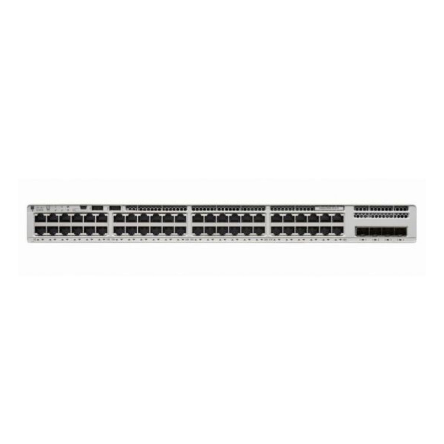 Cisco Grey Catalyst C9200l-48P-4G-E 48-Port Poe+ Rack-Mountable Managed Switch