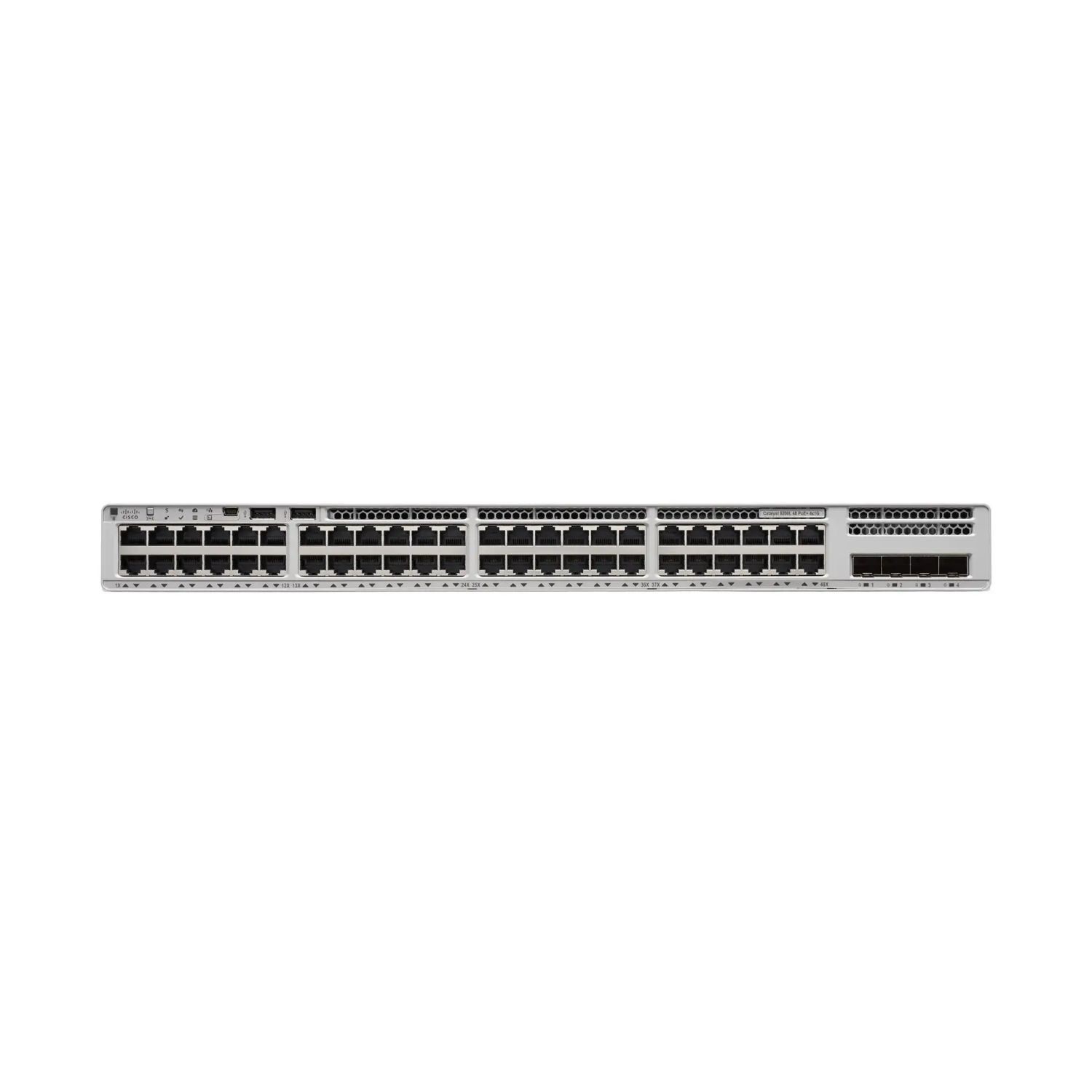 Cisco Grey Catalyst 9200L - Network Essentials - Switch - L3 - 48 X 10/100/1000 (Poe+) + 4 X Gigabit Sfp (Uplink) - Rack-Moun