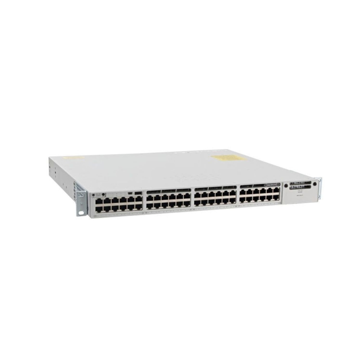 C9300 Switch Rack Slides Cisco Catalyst C9300-48P-A 48-Port PoE+ Rack-mountable Managed Switch ...
